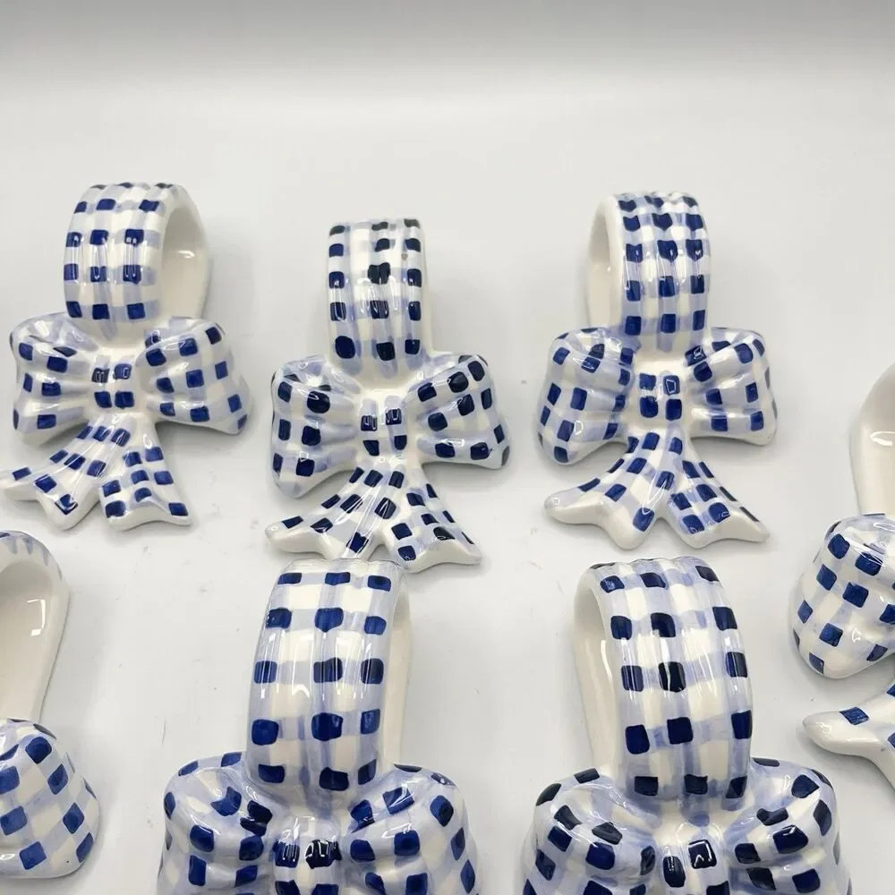 Ceramic Napkin Holders - Lot Of 9